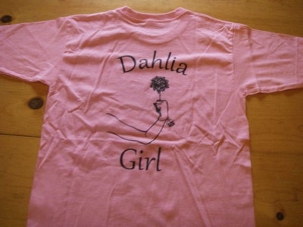 dahlia girl tshirt front